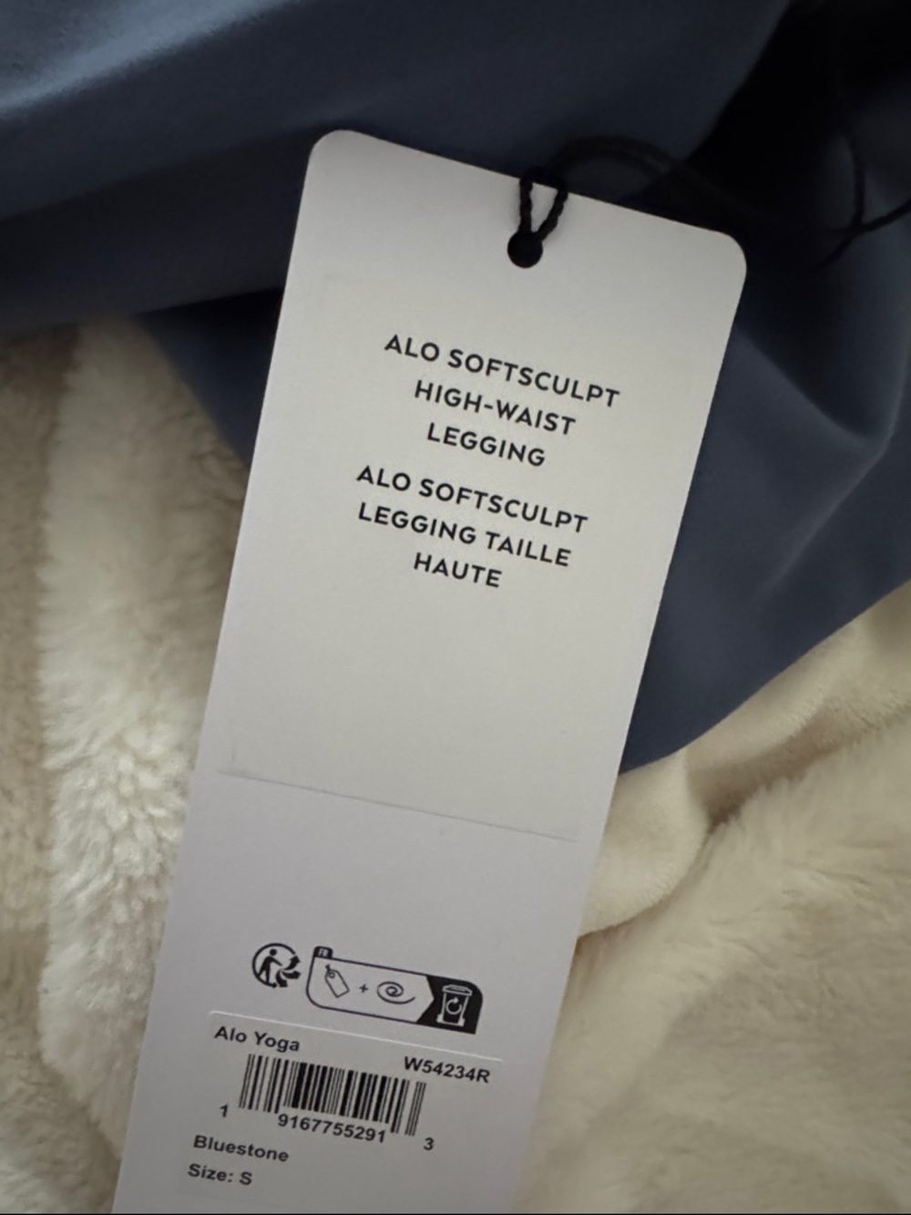 ALO Yoga High-Waist Legging in Bluestone